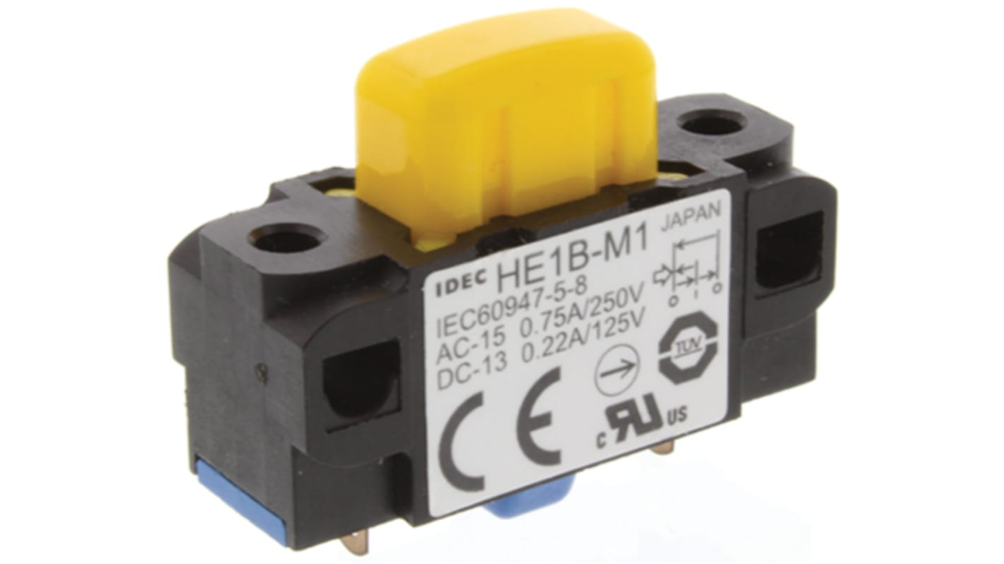 Safety Enabling Switch, SPST, IP40
