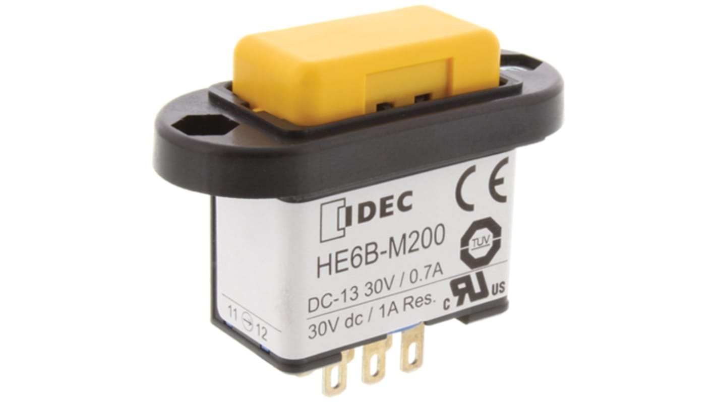 Idec Safety Enabling Switch, DPDT, IP65