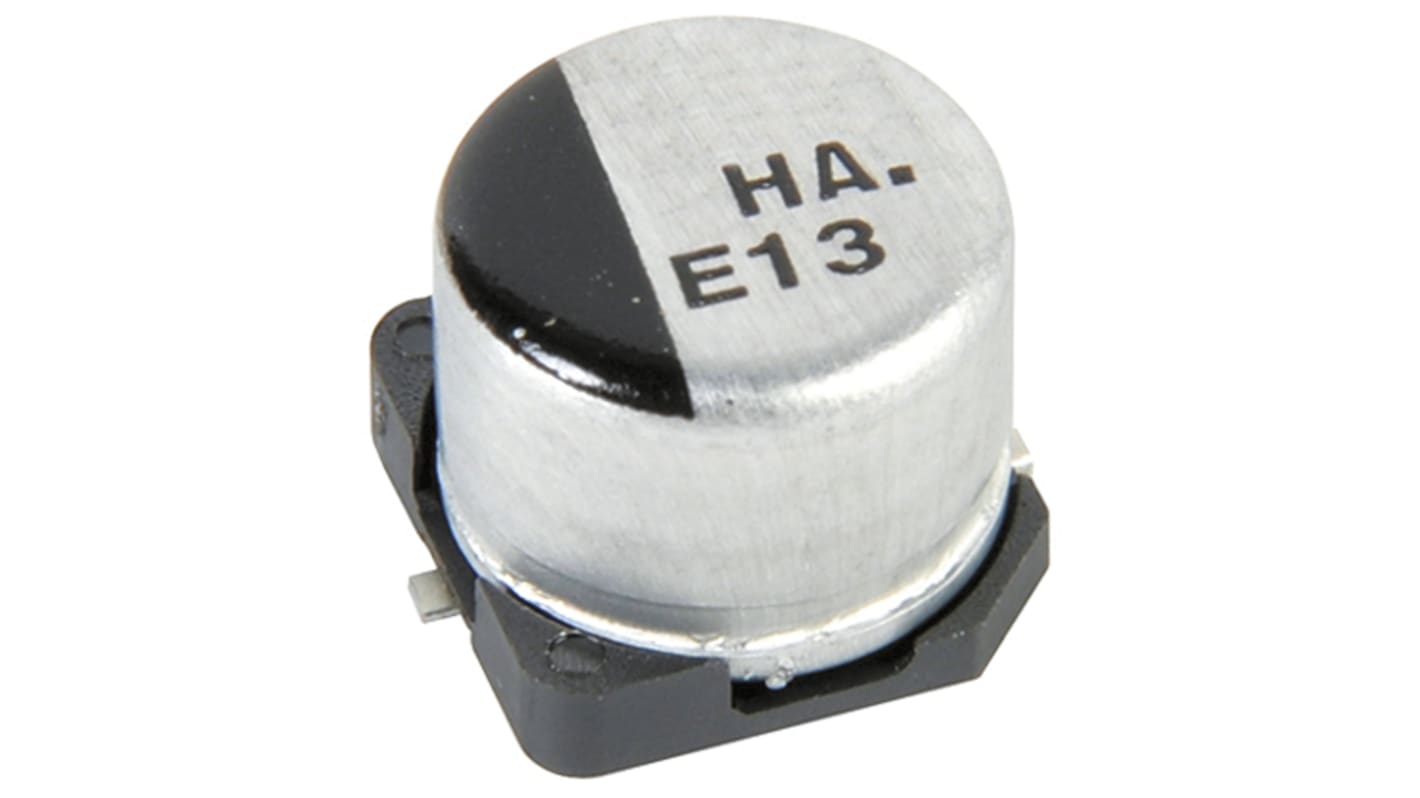 Panasonic 100μF Electrolytic Capacitor 50V dc, Surface Mount - EEE-HAH101UAP