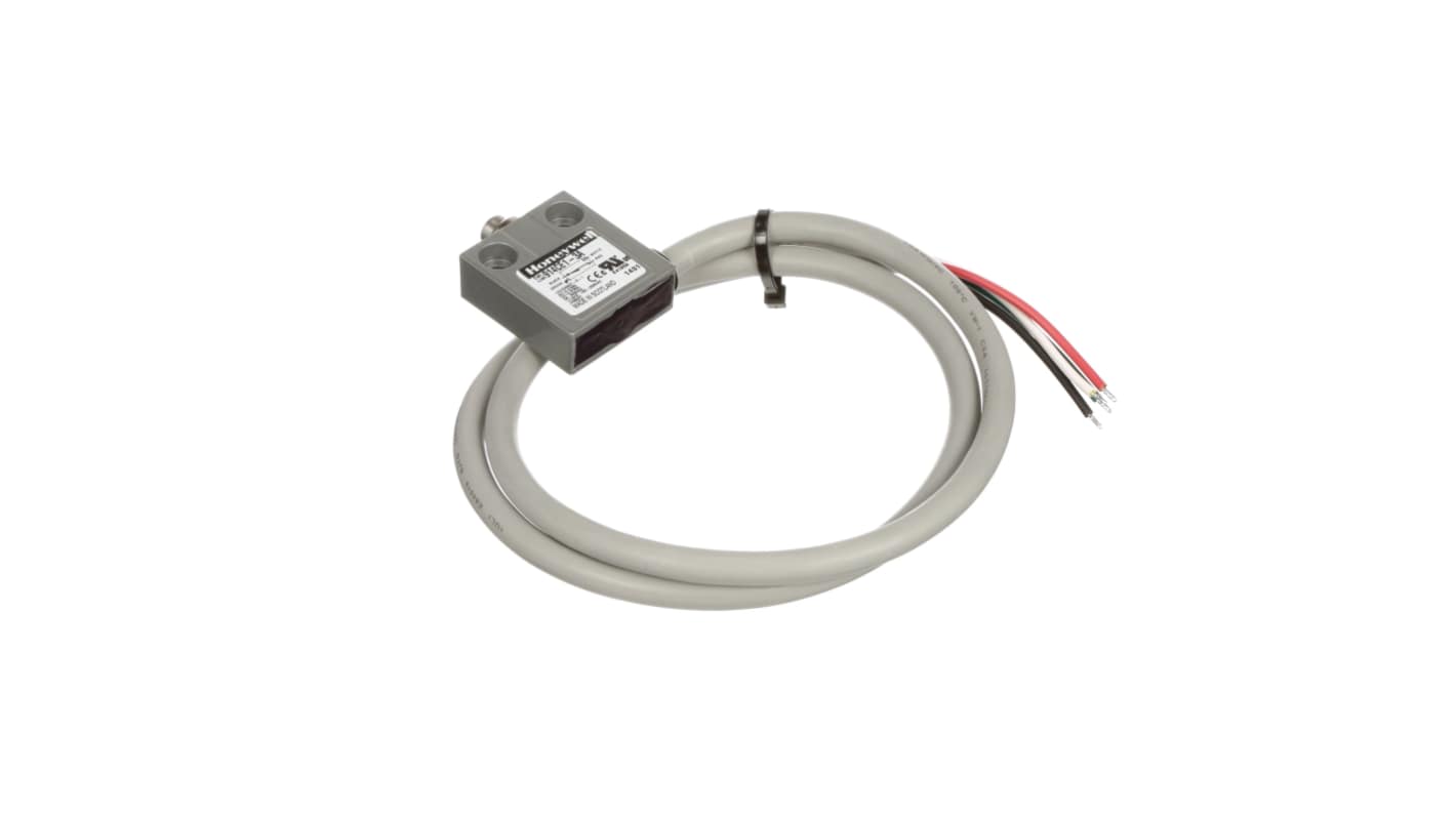Honeywell 柱塞式行程开关, 最大直流28V, 最大交流250V, 最大5A, IP66、 IP67， IP68, 电缆接口, 常开/常闭, 914CE系列