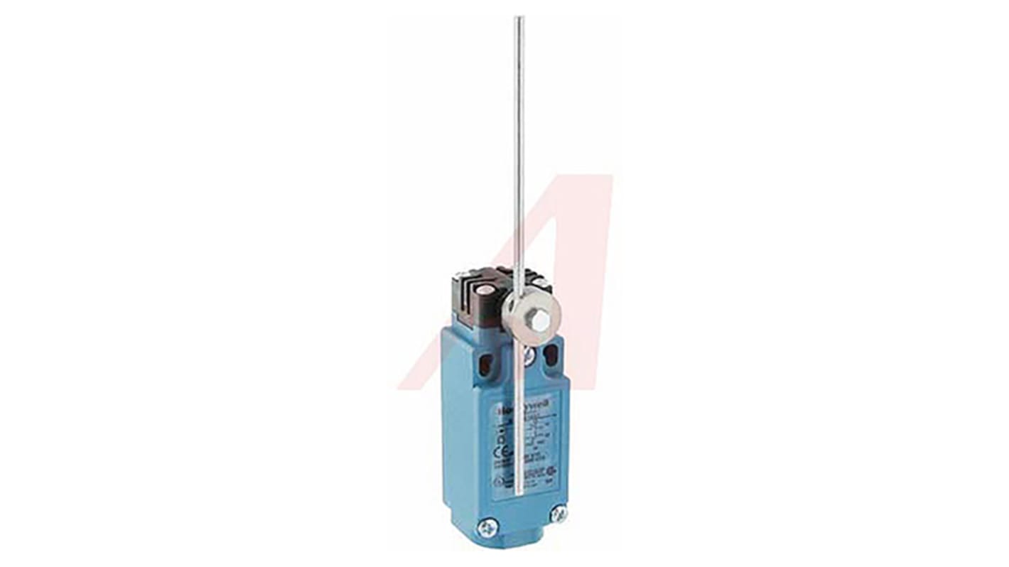 Honeywell GLD Series Rod Limit Switch, NO/NC, IP66, SPDT 1NO/1NC, Thermoplastic Housing, 300V ac Max, 10A Max