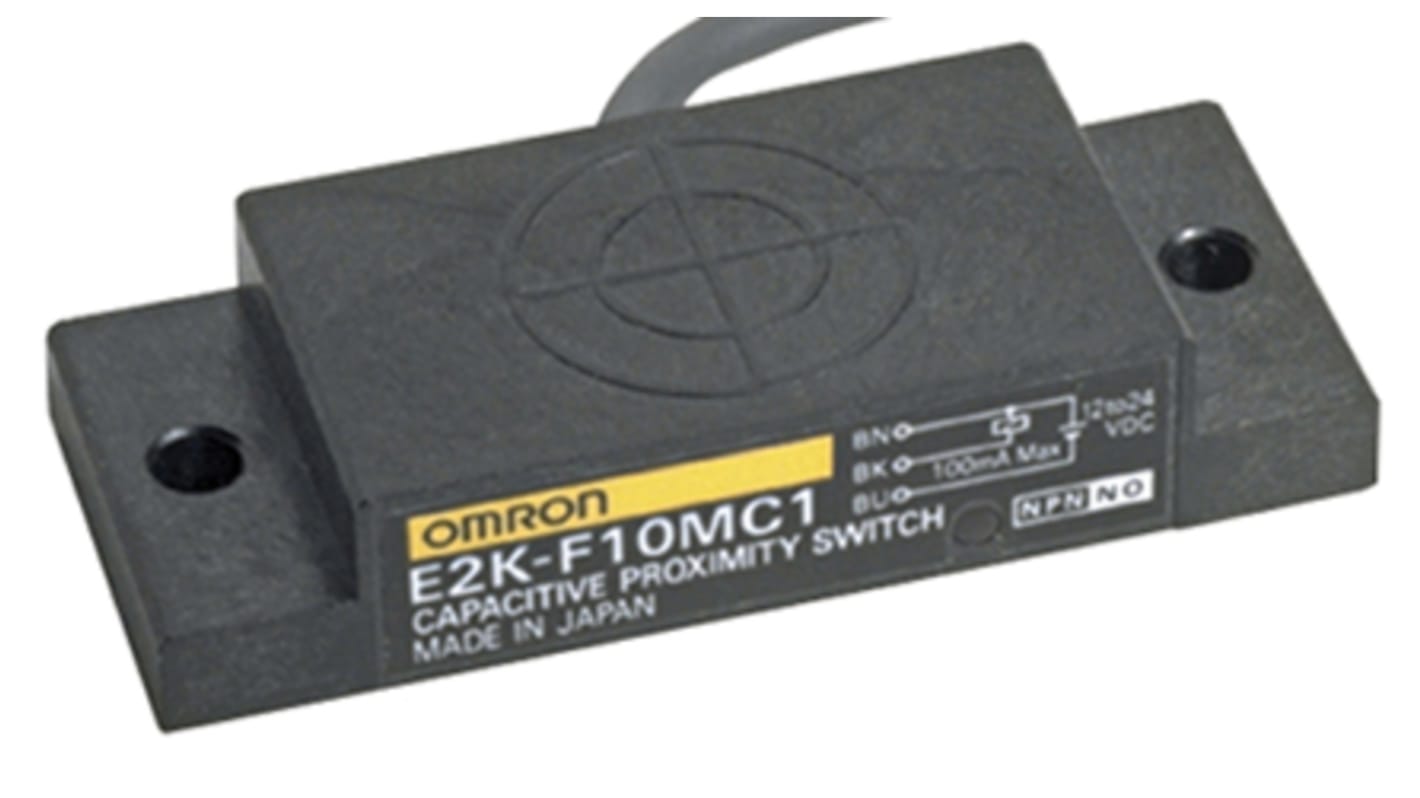 Sensor de proximidad Omron, alcance 10 mm, salida NPN, 12 → 24 V dc, IP66, 100Hz