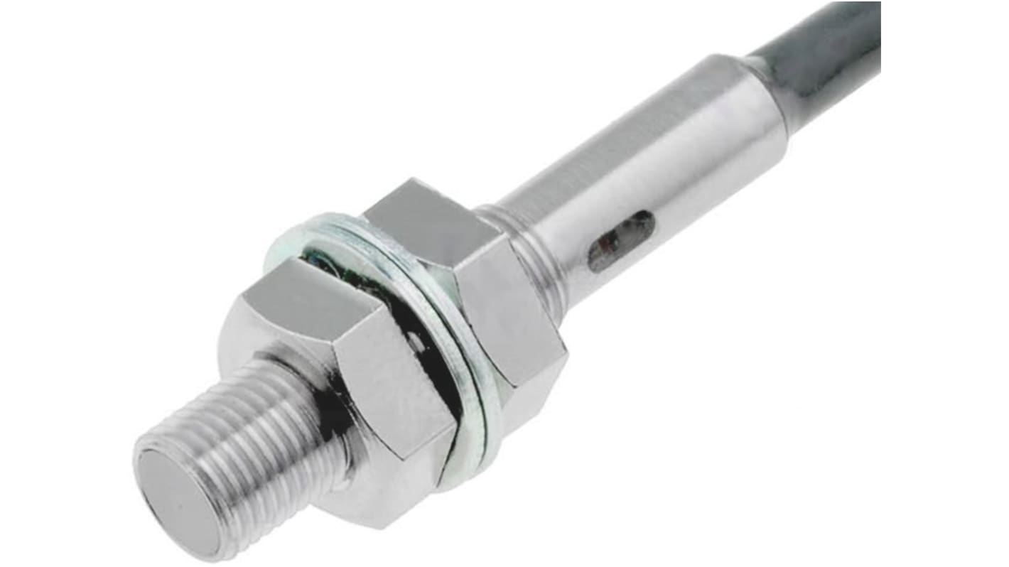Rs-Online Sensore di prossimità Cilindro filettato Omron M12 rilevamento 8 mm 12 → 24 V c.c