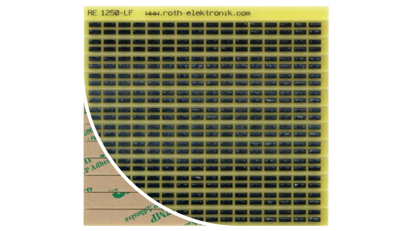 RE1250-LF, Single Sided Extender Board FR4 100 x 90mm