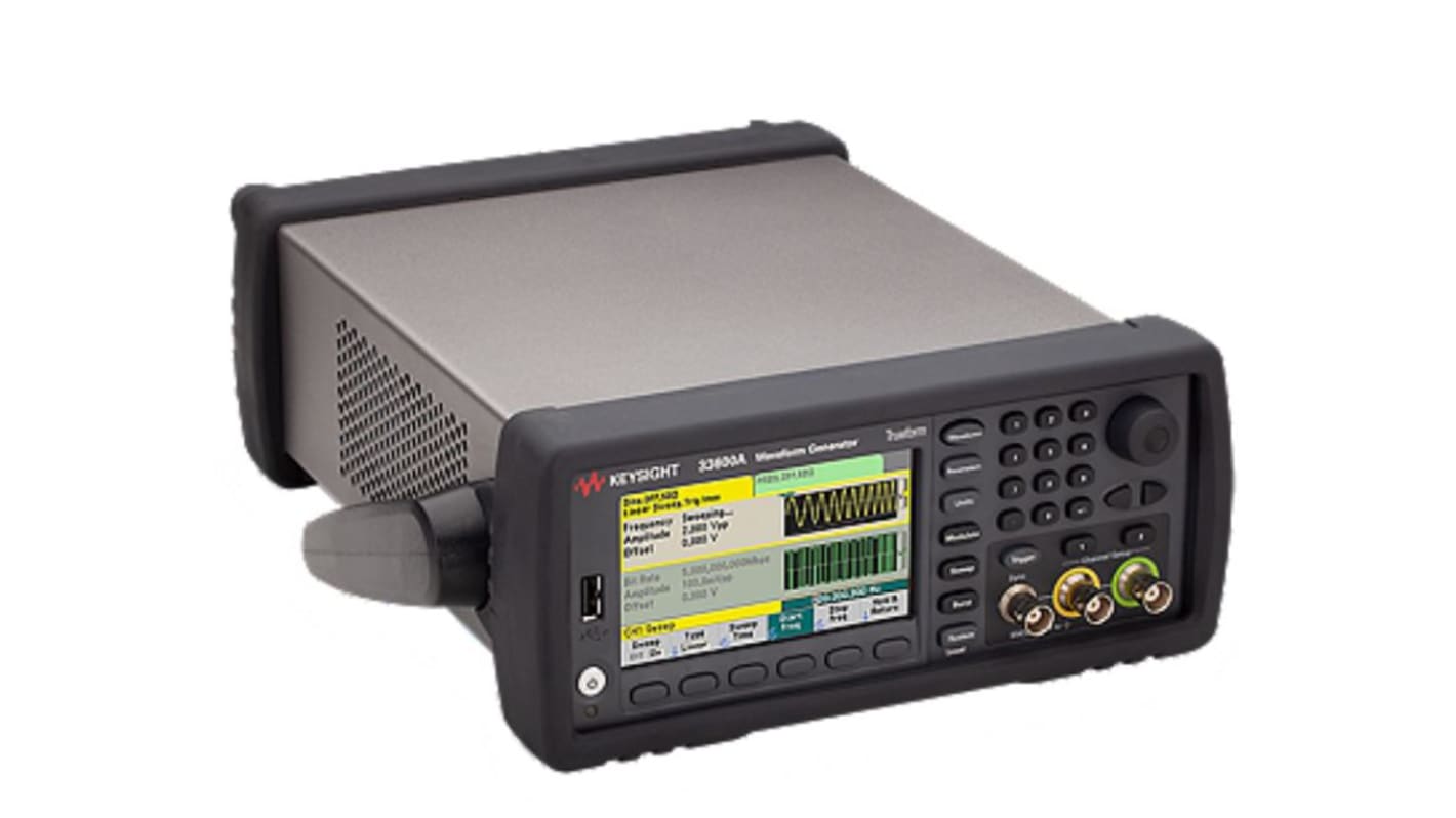 Keysight Technologies 33600A Arbitrary Waveform Generator, 120MHz Max, 2-Channel, 1 μHz Min