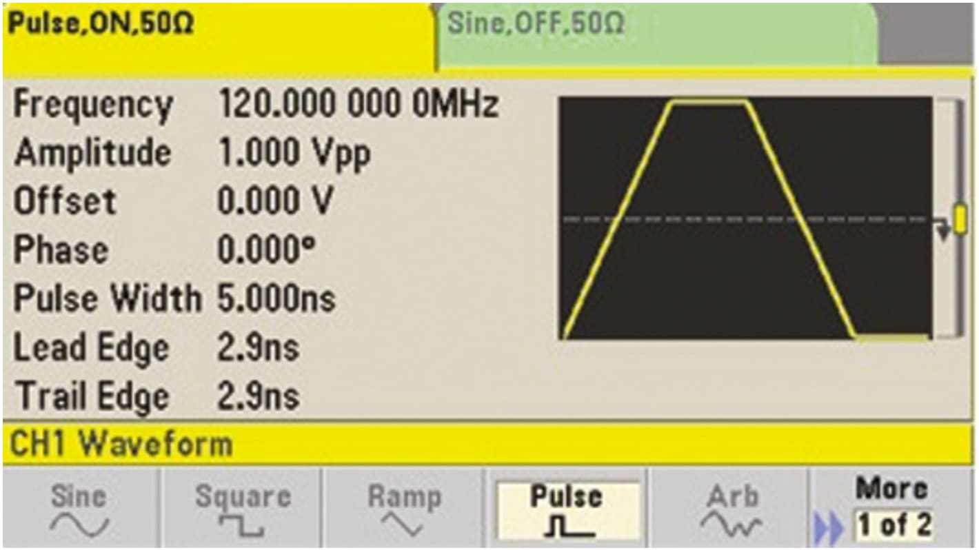 Actualización de ancho de banda Keysight Technologies para usar con Generadores de formas de onda de la serie 33600A