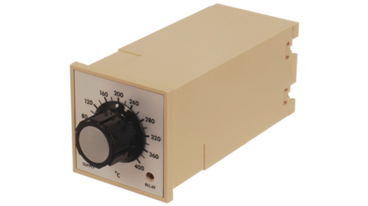 Tempatron On/Off Temperature Controller, 48 x 48mm, K Type Thermocouple Input, 230 V ac Supply