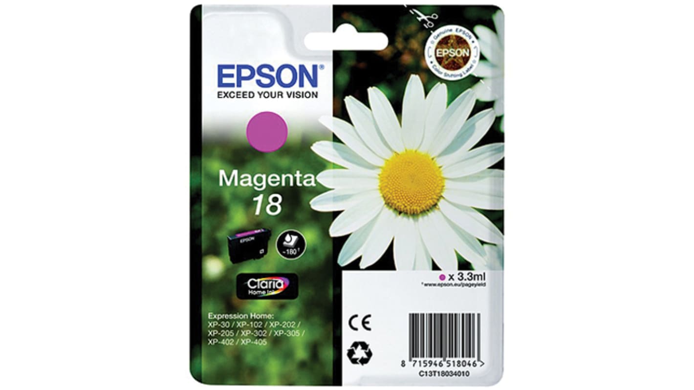 Epson 18 Magenta Ink Cartridge