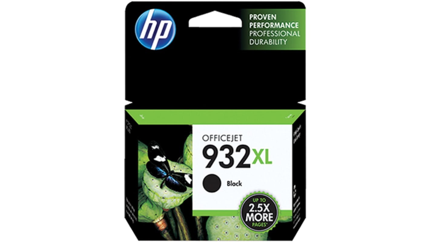 Wkład z atramentem, kolor: Czarny, 932XL, Hewlett Packard