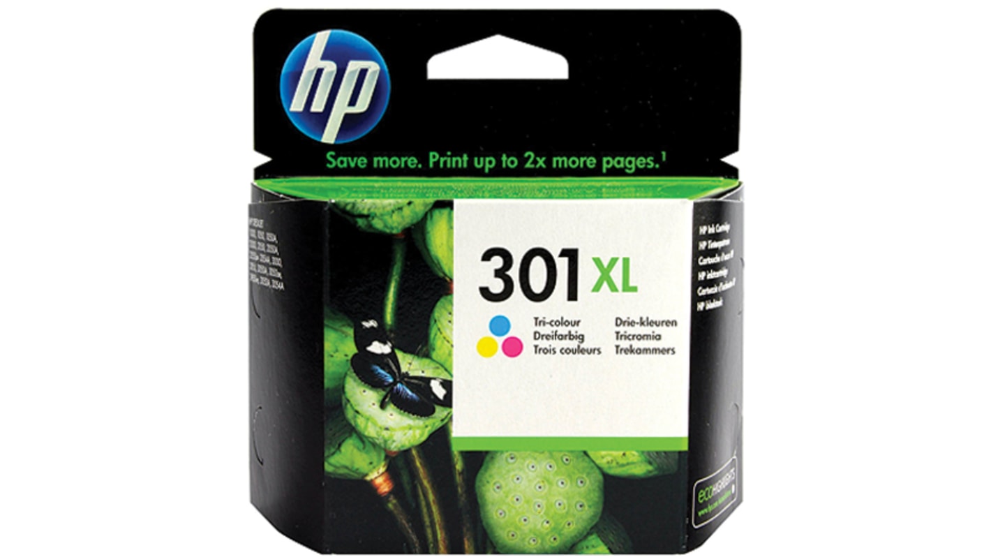 Cartucho de tinta, Hewlett Packard, Cian, magenta, amarillo, para usar con HP Deskjet 1010