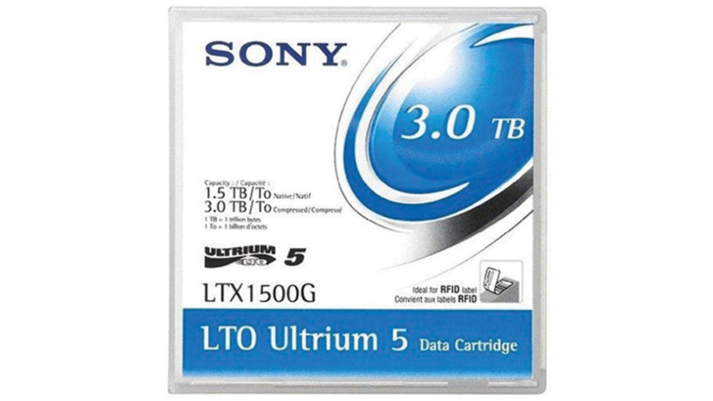 Unidad de cinta Sony LTX1500GN, 1,5 TB, LTO-5