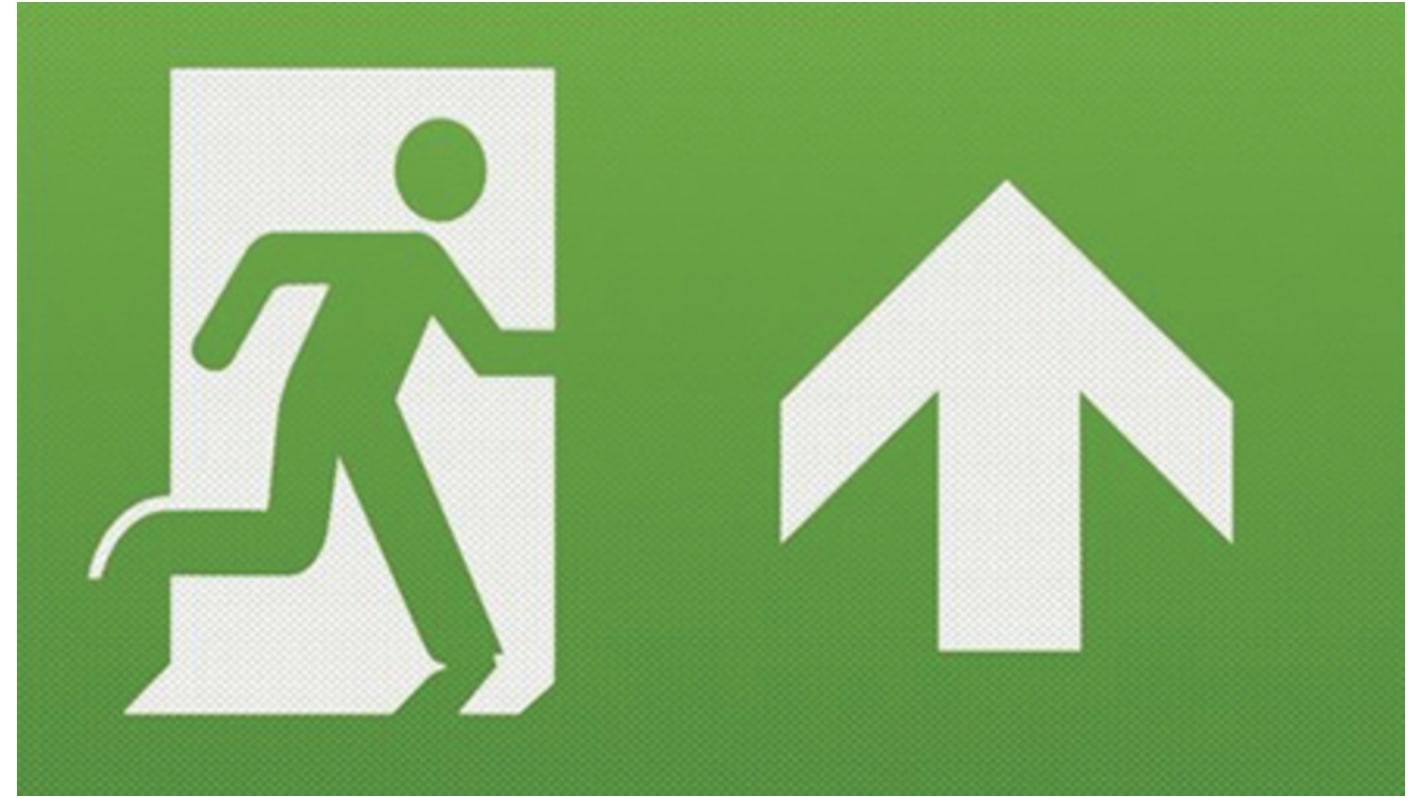 Knightsbridge Emergency Exit Legend for use with EMEXIT Double Sided LED Emergency Exit Sign