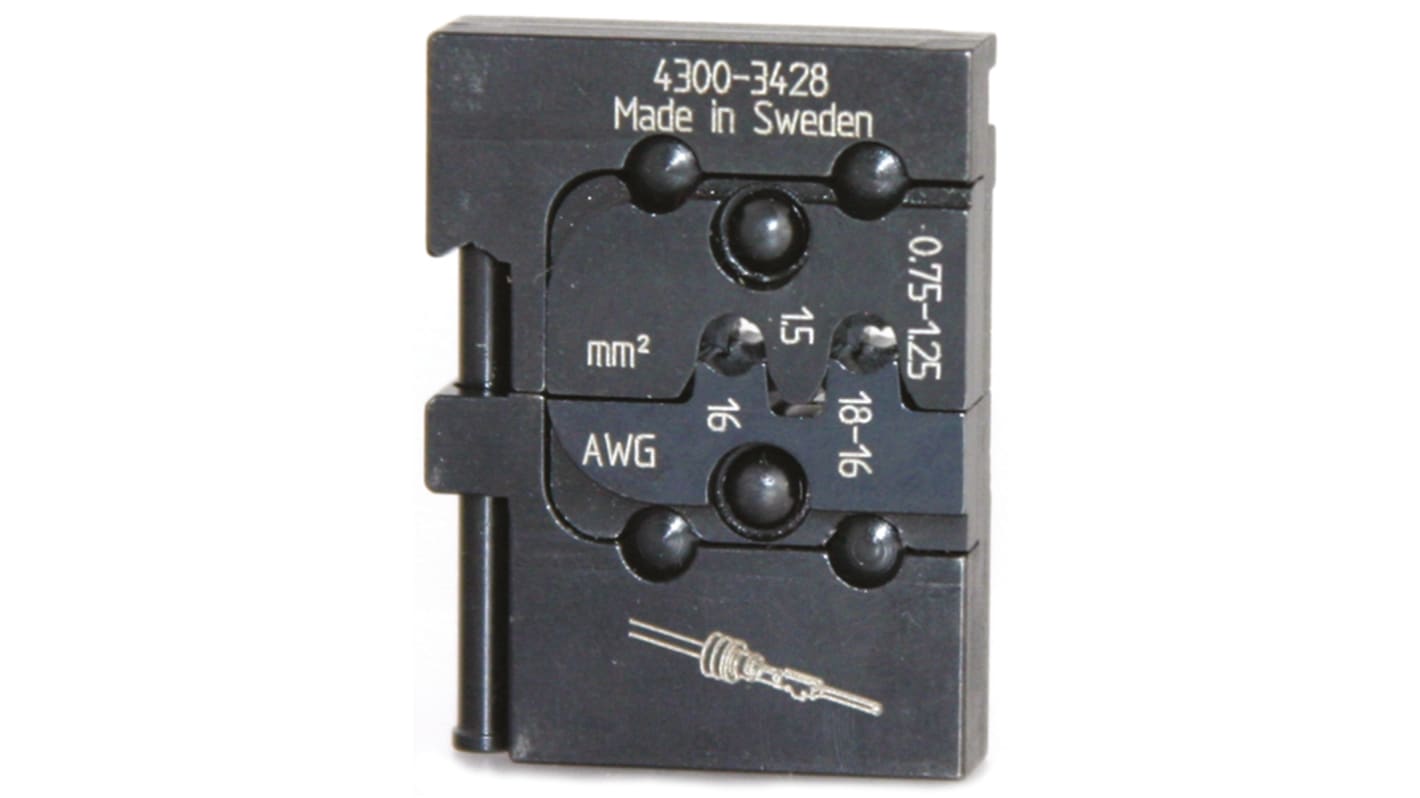 RS PRO Crimp Die Set, 1.5 with Wire Seal