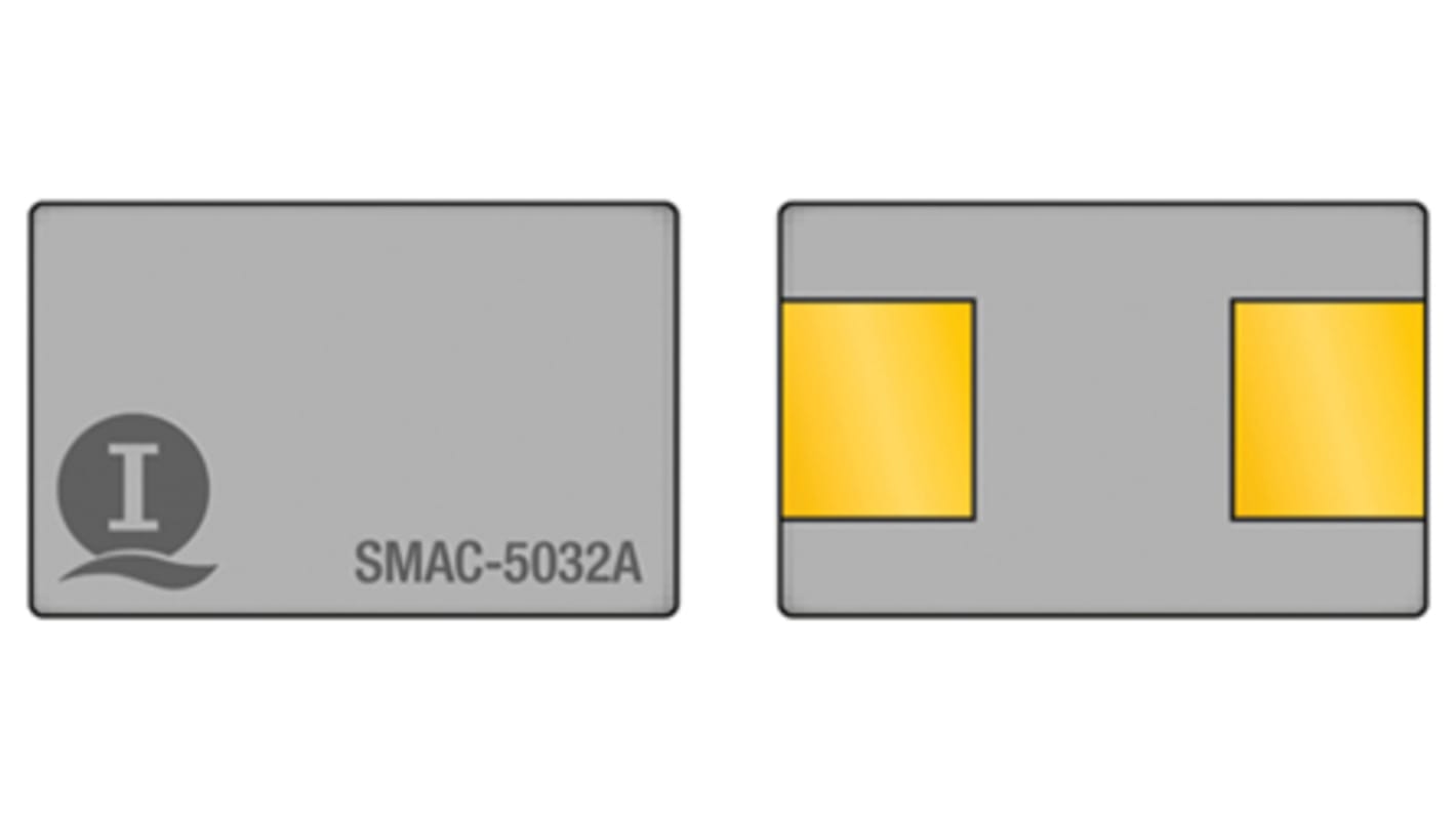 Interquip 9.8304MHz Crystal Unit ±30ppm SMD 2-Pin 5 x 3.2 x 0.8mm