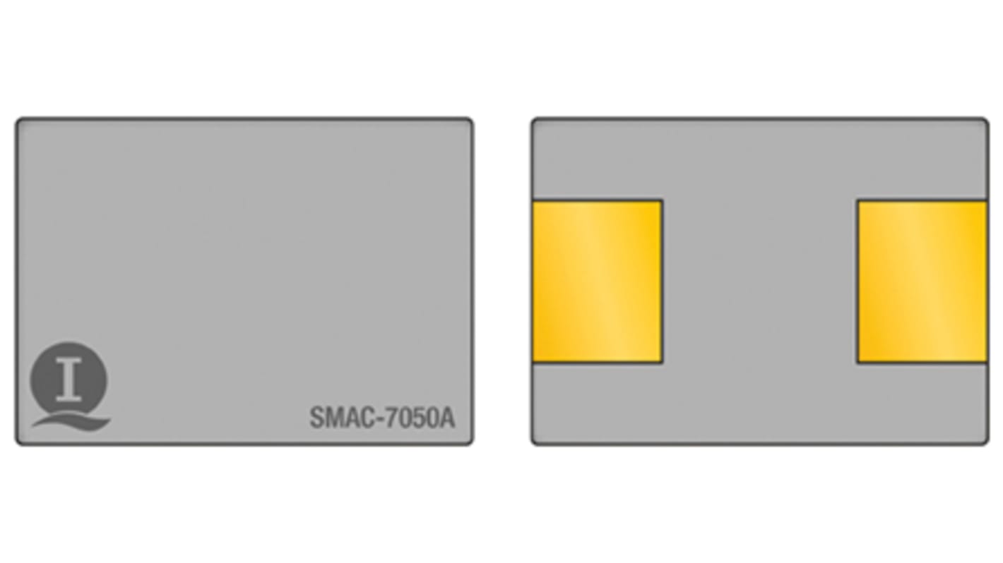 Interquip 24.576MHz Crystal Unit ±30ppm SMD 2-Pin 7 x 5 x 1mm