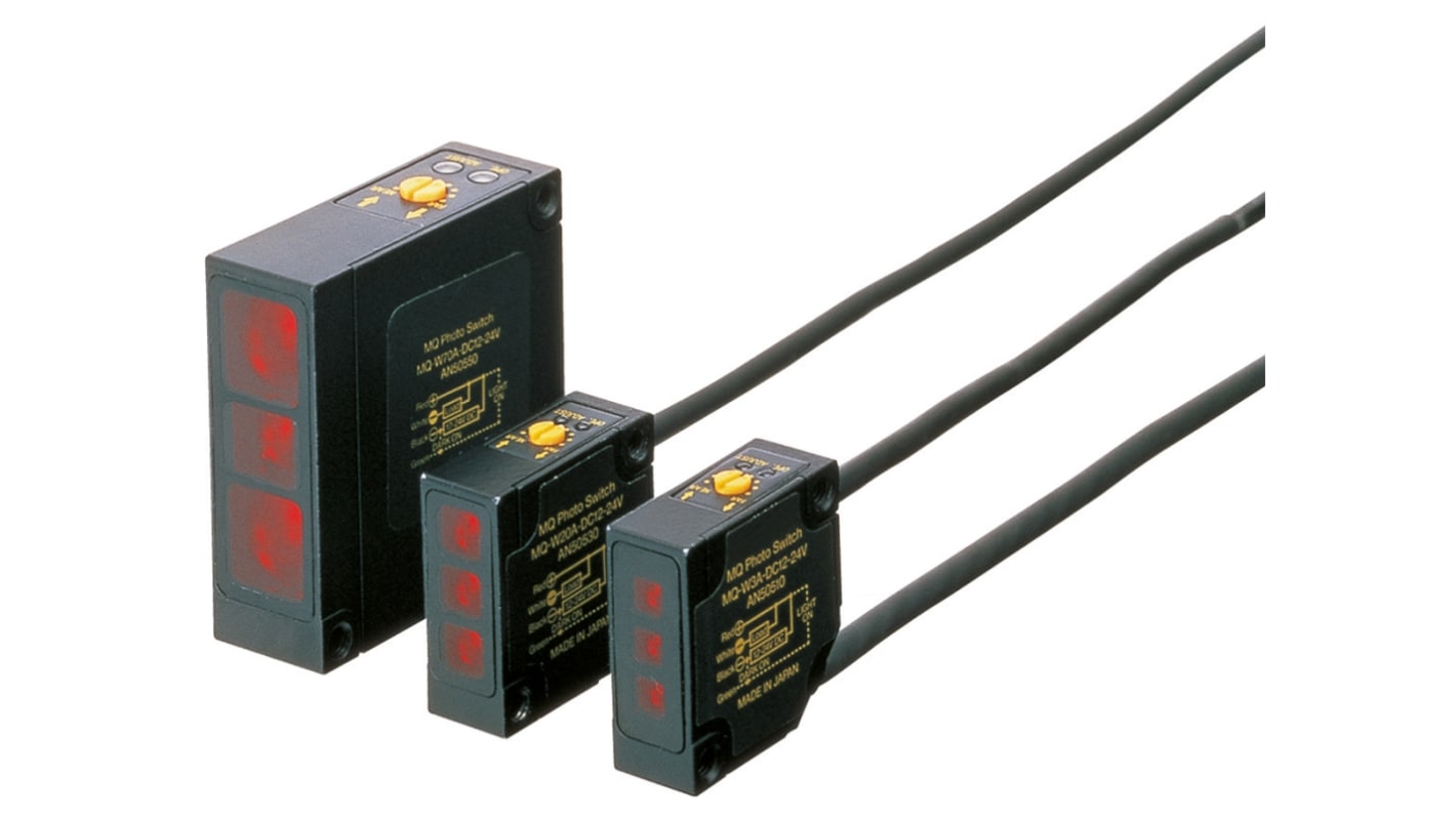 Panasonic Diffuse Photoelectric Sensor, Block Sensor, 0.04 → 0.2 m Detection Range