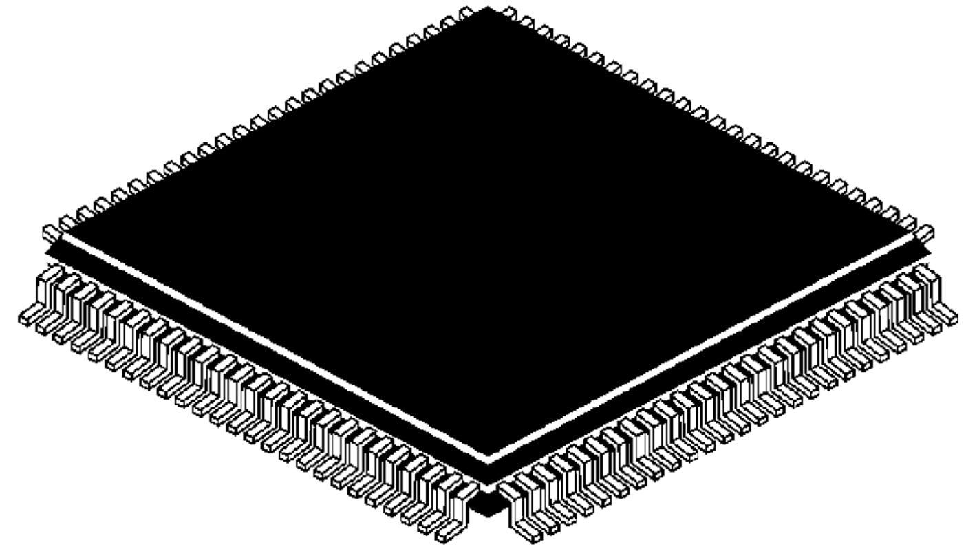 STMicroelectronics STM32F3 マイコン, ARM Cortex M4コア, 72MHz, 256 kB, フラッシュ, 100-Pin LQFP