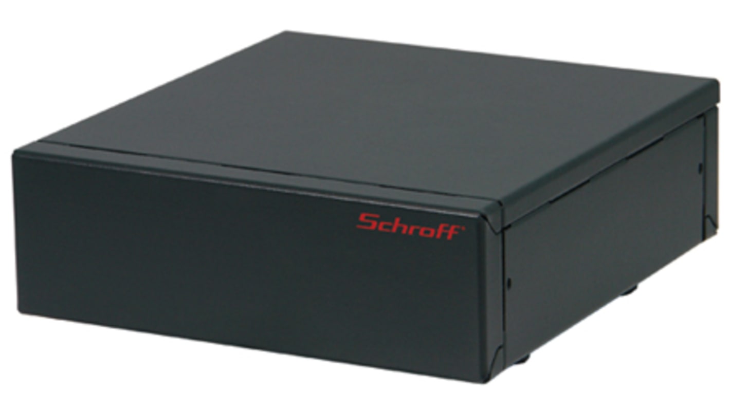 nVent SCHROFF, 2U, 19-Inch Rack Mount Case, Interscale M, 88 x 399 x 221mm