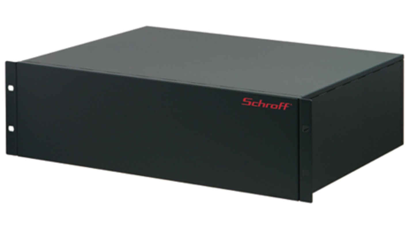 Contenitore 19" montaggio rack nVent SCHROFF 3U 133 x 444 x 310mm, in Acciaio, col. Grigio