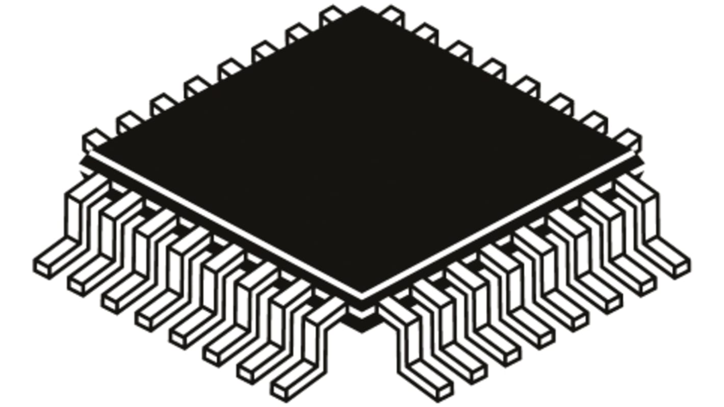 STMicroelectronics STM8S单片机, STM8内核, 32针, LQFP, 最大16MHz, 32 kB 闪存, 2 kB RAM