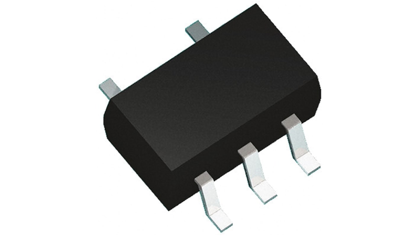 STMicroelectronics 线性稳压芯片, 3.3 V输出, 150mA最大输出, 单路输出, SOT-323, 5针, 贴片安装, -40 °C→+125 °C, ±1.8%精度