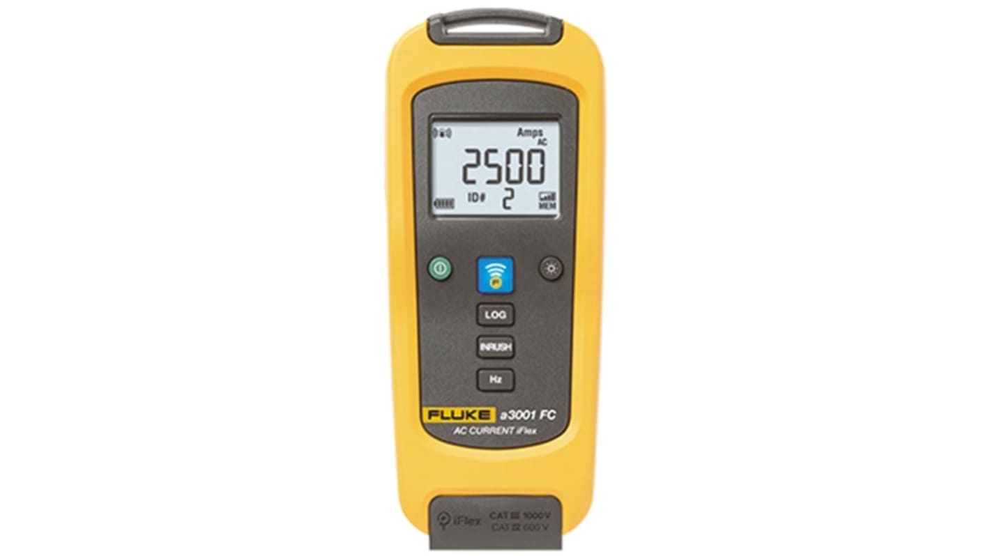 Fluke A3001 FC Clamp Meter Wireless, Max Current 2500A ac CAT III 1000V