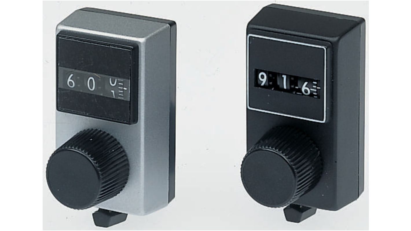 Vishay プラスチック ノブ, 6mm, 丸型軸 直径:17.7mm, ダイヤル