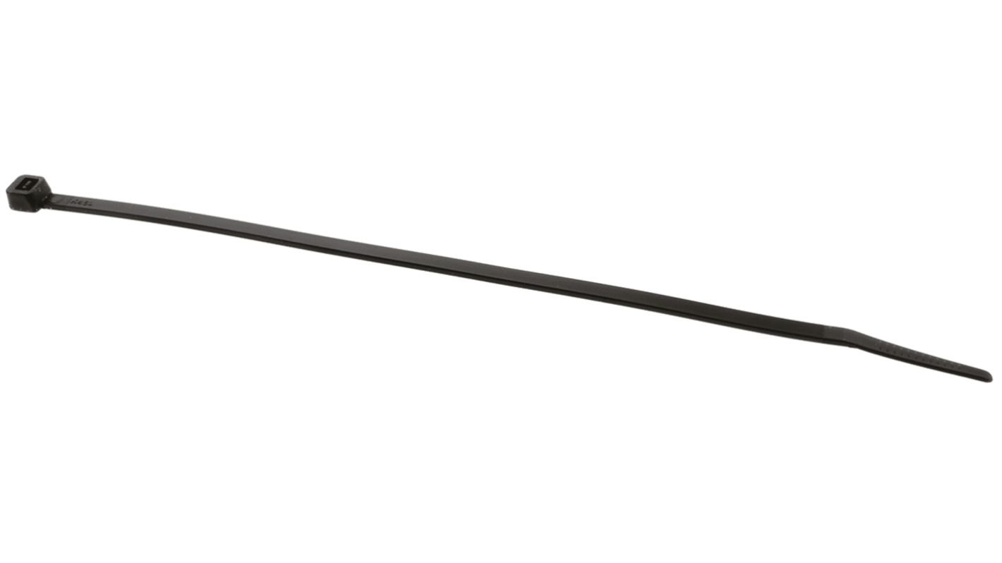 Brida RS PRO de Nylon 66 Negro, 203mm x 4,6 mm, Resistente al calor