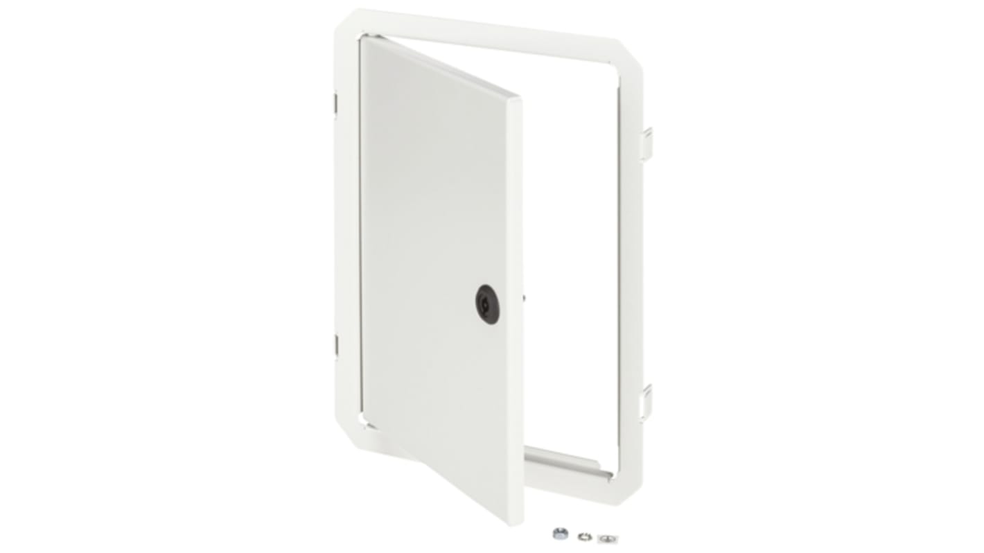 Fibox Lockable Steel RAL 7035 Inner Door, 361mm H, 19mm W, 261mm L for Use with ARCA 4030 Series Cabinet