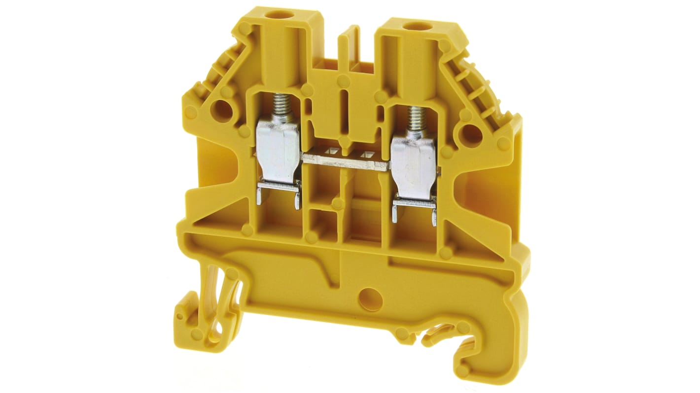 Morsettiera passante Wieland, Giallo, livello Singolo, 24A
