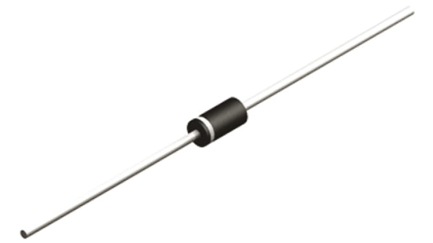 Vishay, 75V Zener Diode 5% 1.3 W Through Hole 2-Pin DO-41