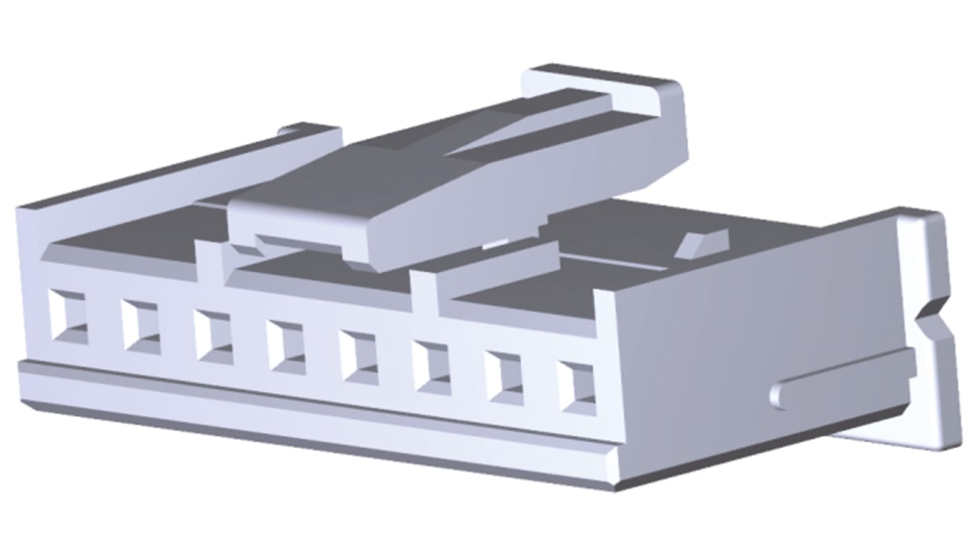 TE Connectivity Economy Power 2.5 Steckverbindergehäuse Stecker 2.5mm, 2-polig / 1-reihig Gerade, Kabelmontage für