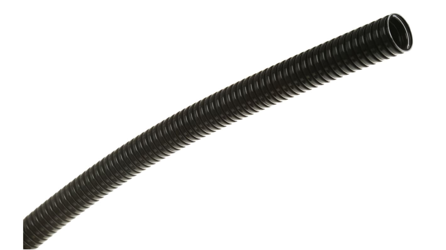 PMA CF Leerrohr Kunststoff, Ø 32mm nom. flexibel, Schwarz A ø 34.5mm I ø 29mm x 10m IP66