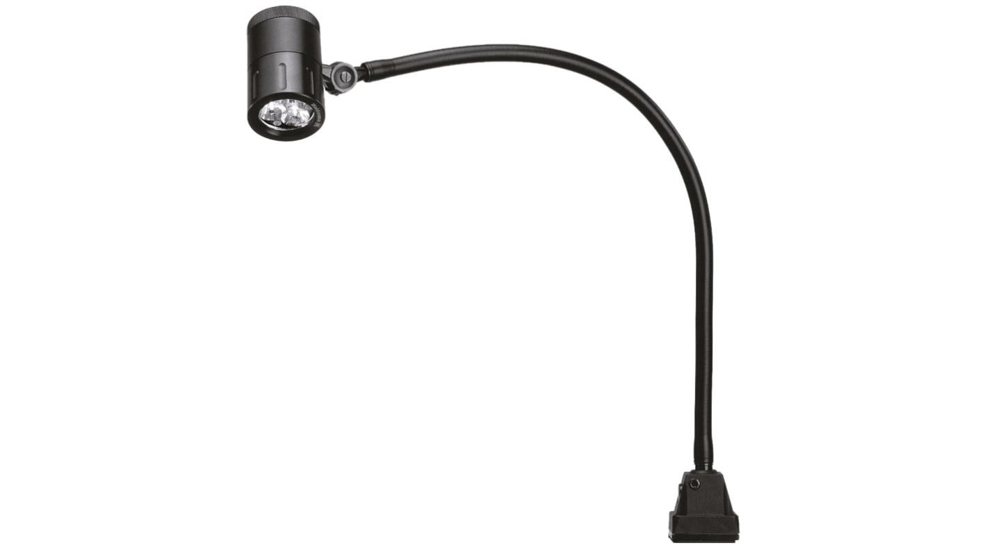 Waldmann LED Machine Light, 100 → 240 V, IP20, IP65, 600mm Arm Length