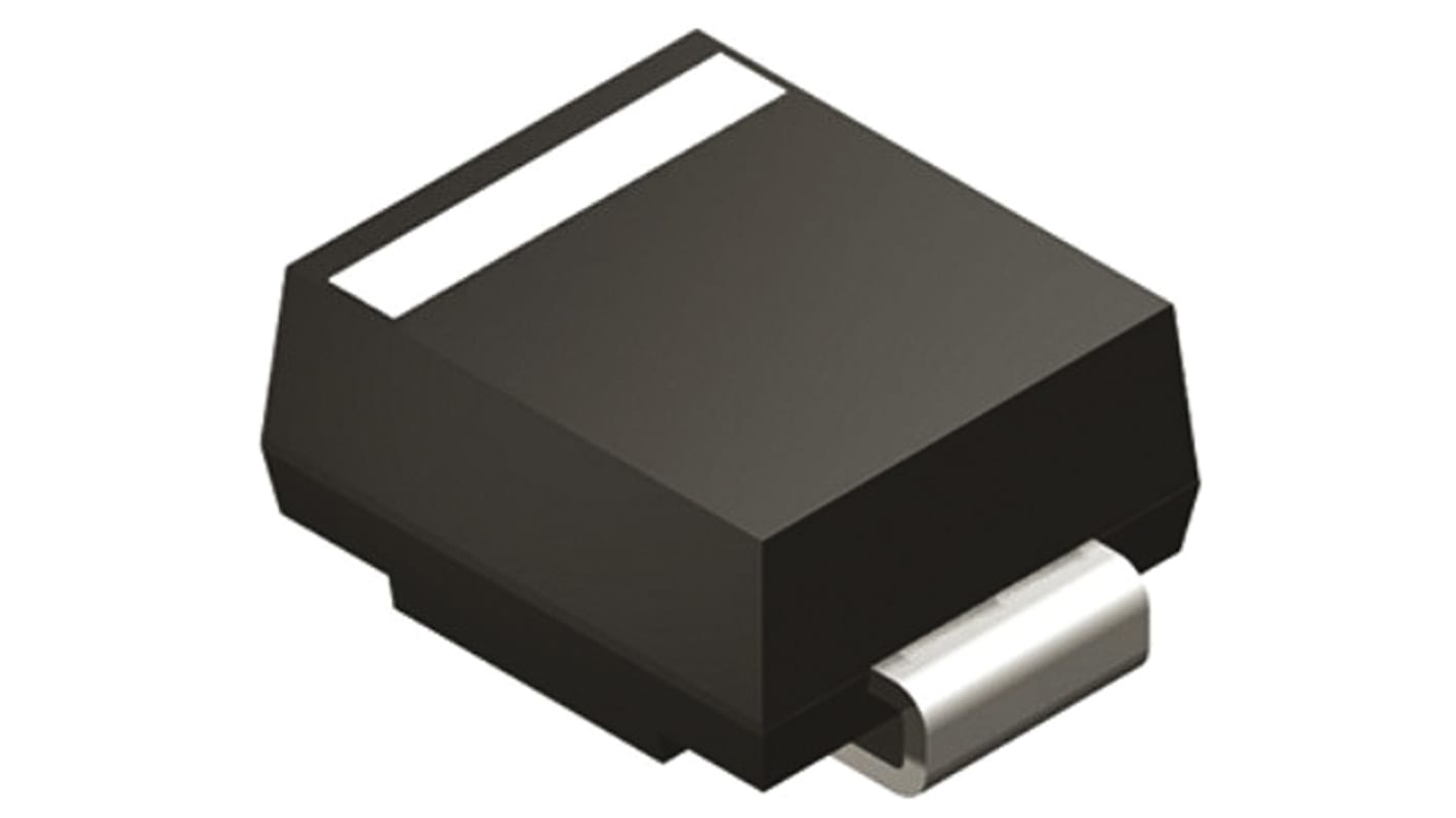 Vishay TVS-Diode Uni-Directional Einfach 219V 152V min., 2-Pin, SMD 136V max DO-214AA (SMB)