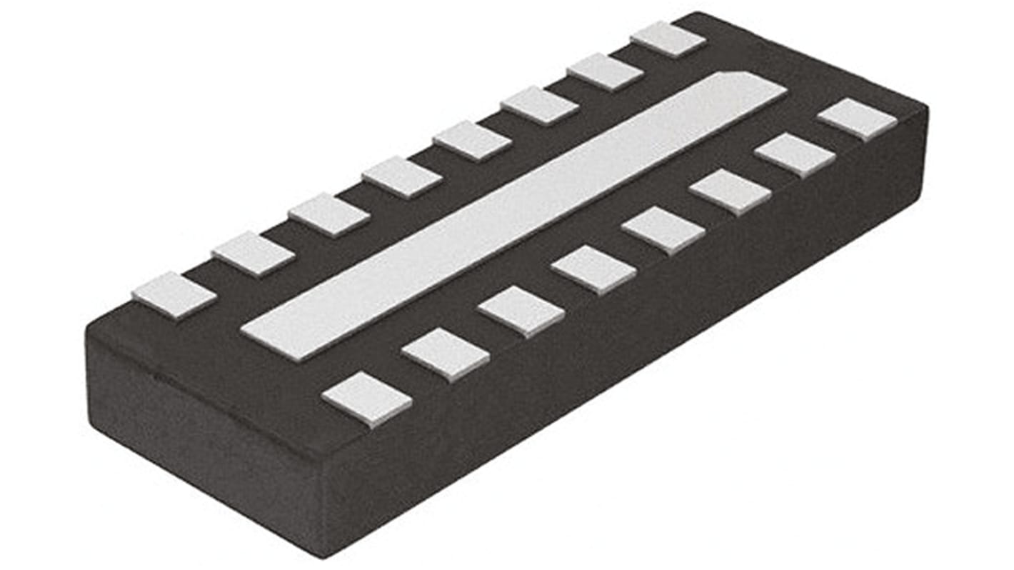 EMI Filtr IC, 200MHz, WSON, SMD, Plochý kontakt, 3.4 x 1.45 x 0.75mm, Texas Instruments