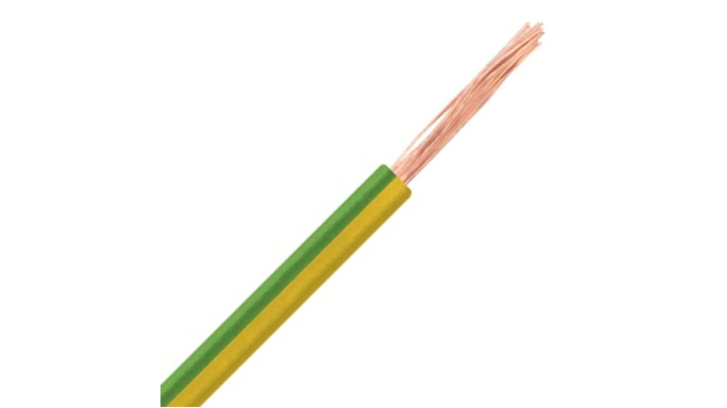 Lapp 绿色/黄色电线, 16 mm², 100m长, 450 V，750 V, 最高+70°C, PVC绝缘, ÖLFLEX®系列