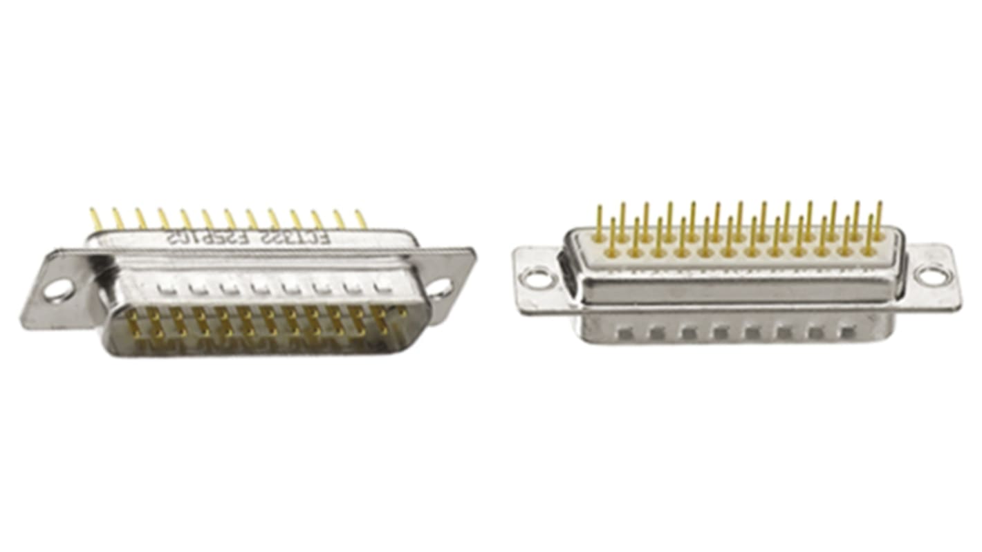 FCT from Molex F 9 Way Panel Mount D-sub Connector Plug