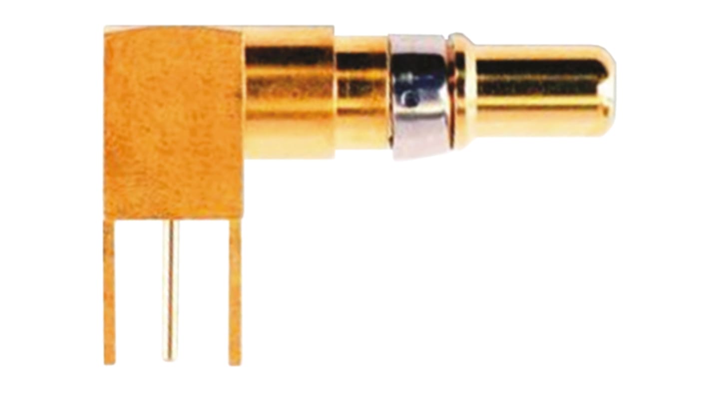 FCT from Molex, FME Series, Male PCB D-Sub Connector Coaxial Contact, Gold over Nickel Pin