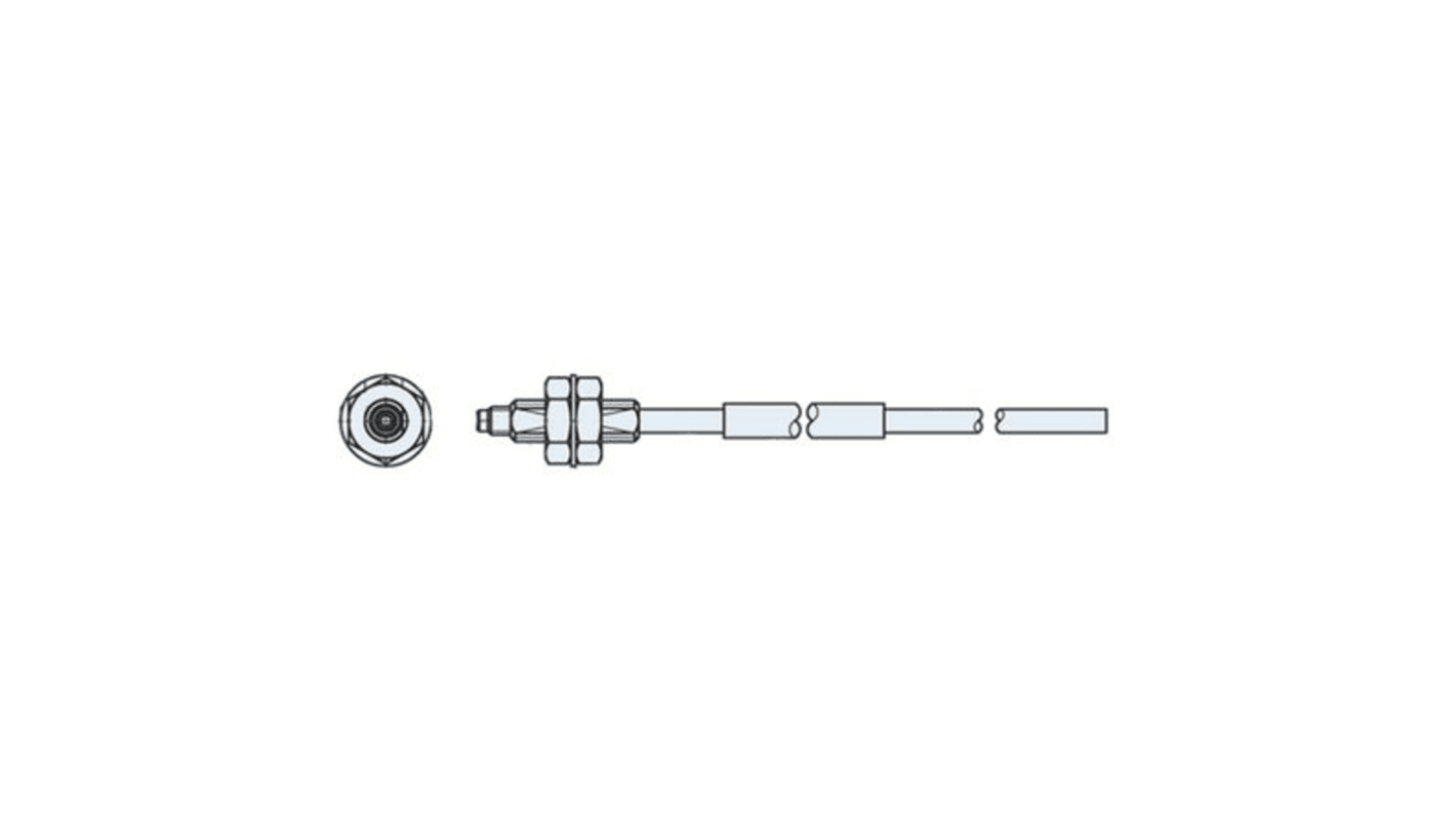 Sensore per fibre ottiche Panasonic, Vite M4, Plastica, IP67