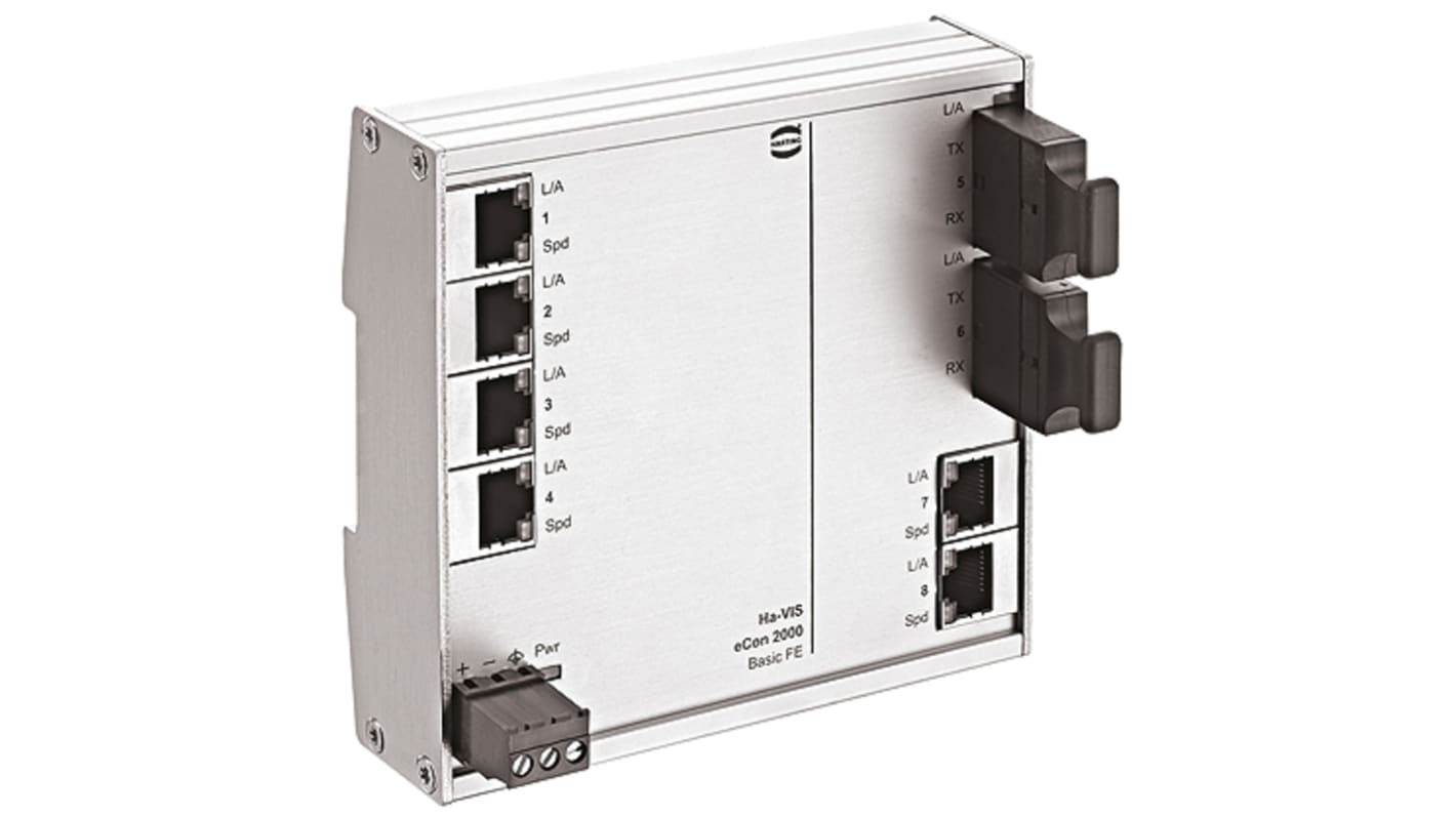 HARTING Ethernet-Switch 120 x 27.3 x 113.5mm