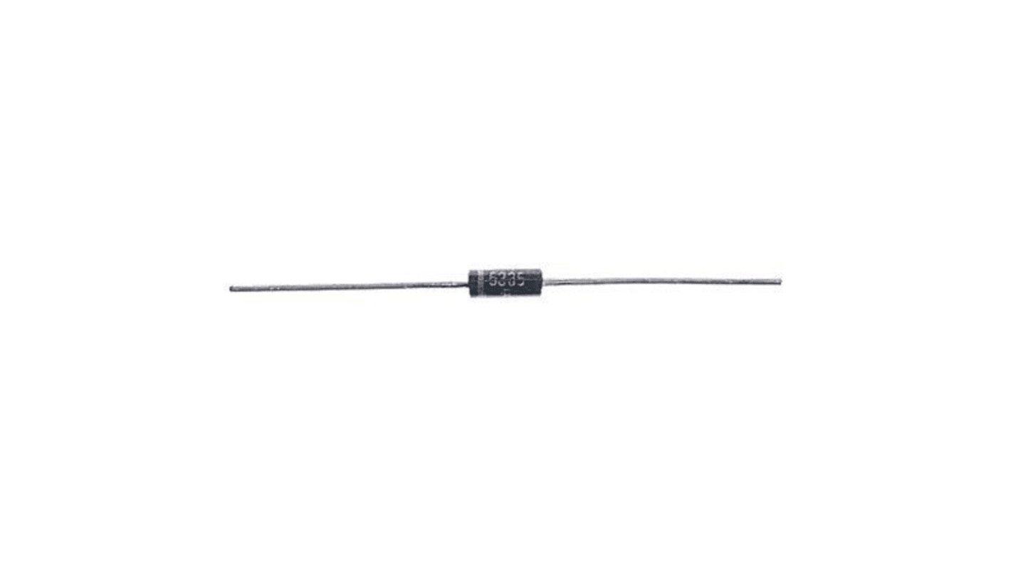 Vishay スイッチングダイオード スルーホール, シングル,エレメント数 1 DO-204AL, 2-Pin 1.3V
