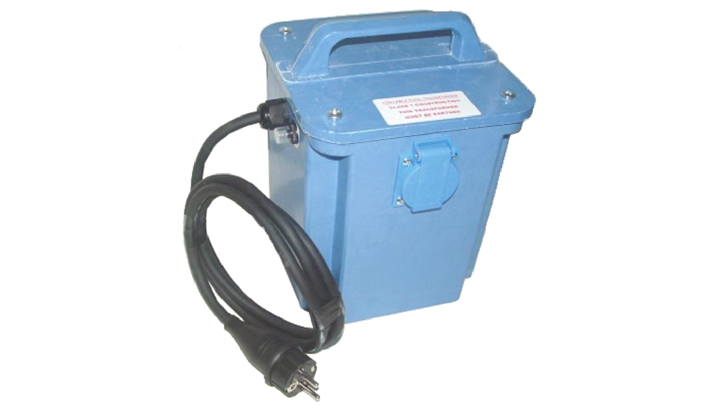 Carroll & Meynell Single Phase 375VA Site Transformer, 230V ac Primary, 230V Secondary