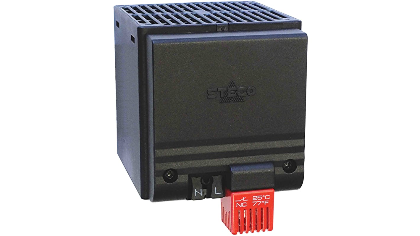 STEGO 机柜加热器, 250W, 230V 交流电源, 50°C表面, 45m³/h