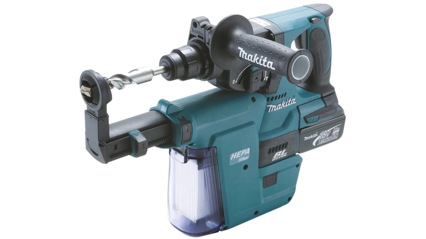 Makita 195898-9 18V, 0.3 L, Cordless Dust Extractor