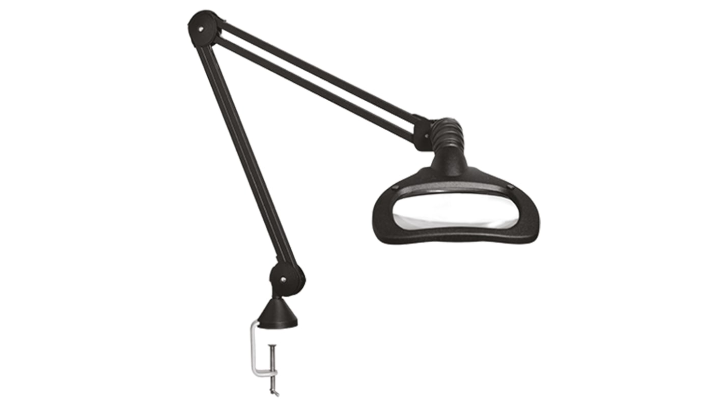 Lampa z lupą 3.5dioptrii szerokość soczewki 108mm 230V ac 2 x 6W