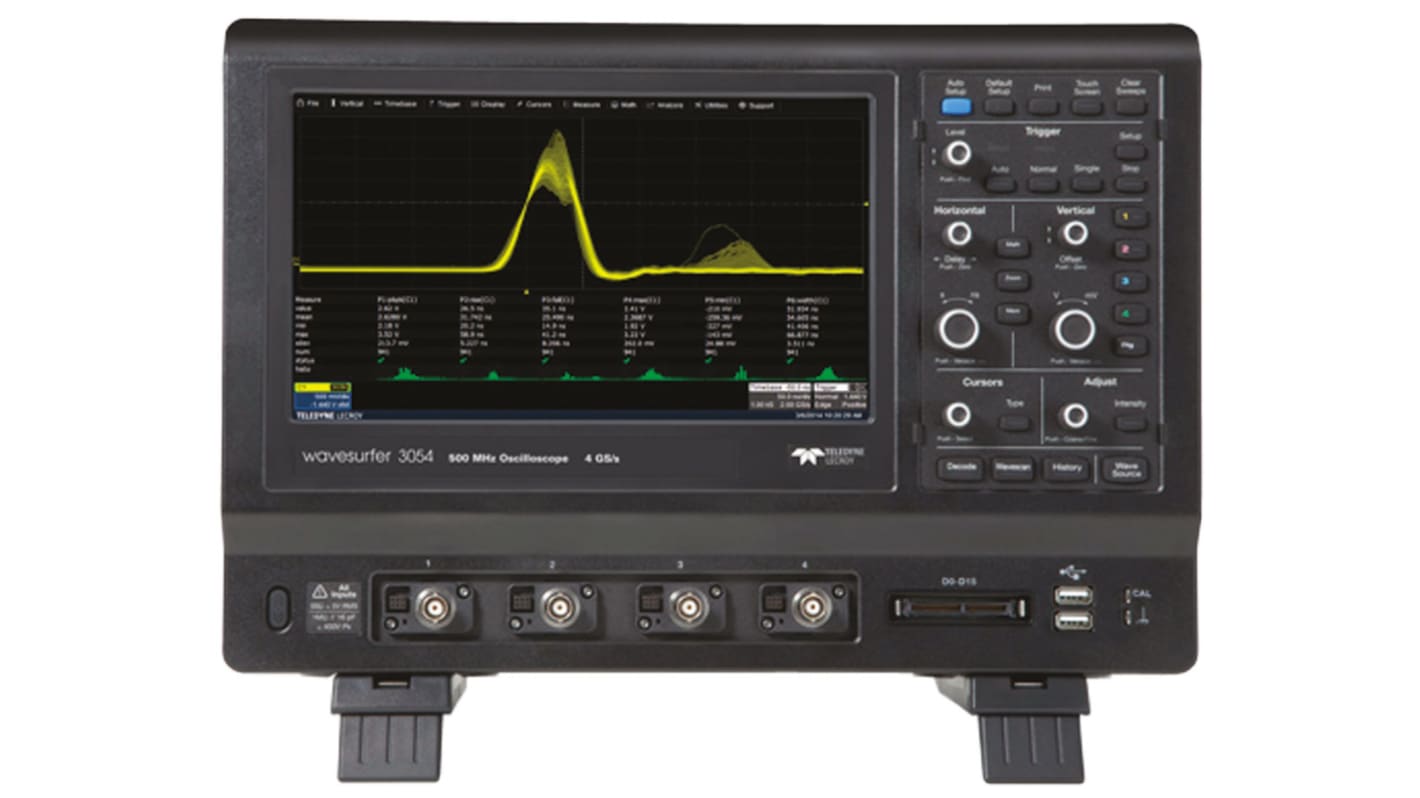 Teledyne LeCroy 3024 WaveSurfer 3000 Series Bench Digital Oscilloscope, 200MHz
