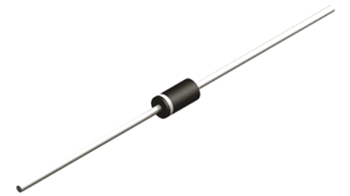 Vishay, 27V Zener Diode 5% 1.3 W Through Hole 2-Pin DO-41