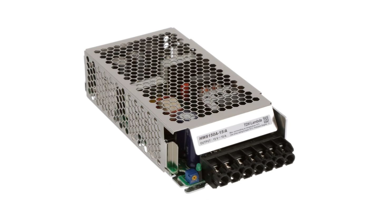 TDKラムダ スイッチング電源 15V dc 10A 150W