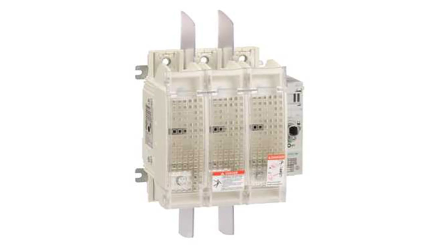 Schneider Electric Fuse Switch Disconnector, 3 Pole, 200A Max Current, 200kA Fuse Current